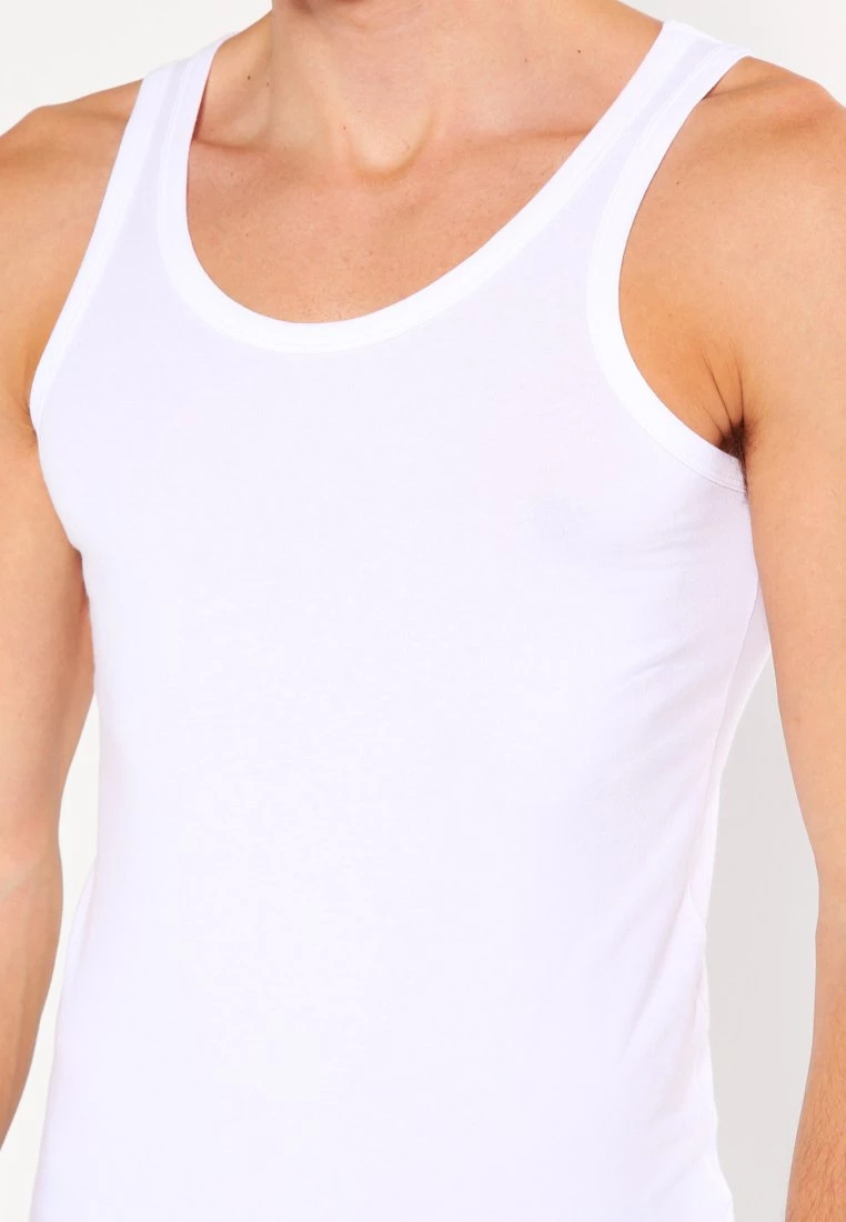 BOSS SLIM FIT - Camiseta Interior - White, Hombre 4 BOSS SLIM FIT - Camiseta Interior - White, Hombre - Imagen 4