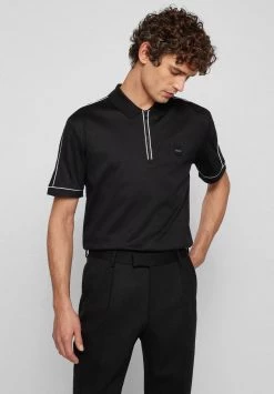 BOSS PARAS - Polo - Black, Hombre