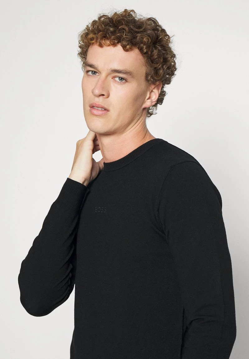 BOSS KISTERO - Jersey De Punto - Black, Hombre 4 BOSS KISTERO - Jersey De Punto - Black, Hombre - Imagen 4