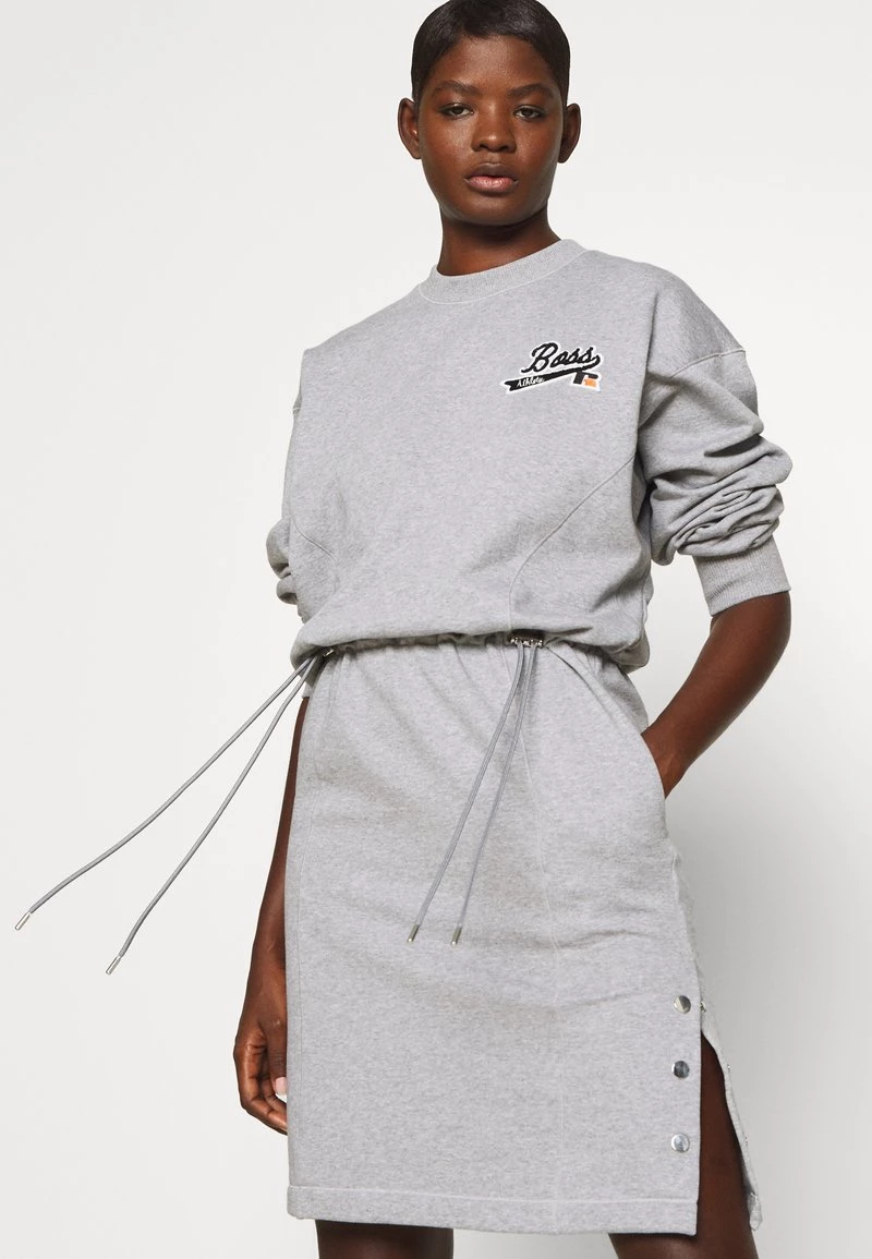 Boss X Russell Athletic EYONA - Vestido Informal - Grey, Mujer 6 Boss X Russell Athletic EYONA - Vestido Informal - Grey, Mujer - Imagen 6