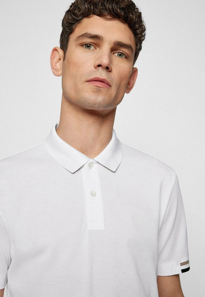 BOSS Polo - White, Hombre 4 BOSS Polo - White, Hombre - Imagen 4
