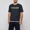 BOSS Camiseta Estampada - Dark Blue, Hombre
