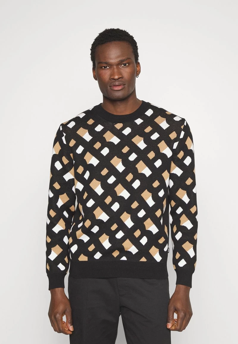 BOSS ECARLO - Jersey De Punto - Black, Hombre 1 BOSS ECARLO - Jersey De Punto - Black, Hombre