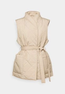 BOSS PALULA - Chaleco - Light Beige, Mujer