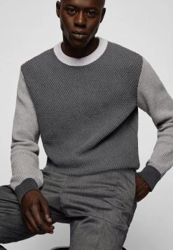 BOSS URAMBO - Jersey De Punto - Medium Grey, Hombre 10 BOSS URAMBO - Jersey De Punto - Medium Grey, Hombre -Outlet BOSS Tienda c9ed634ff2e944729bdf17c7c156866d