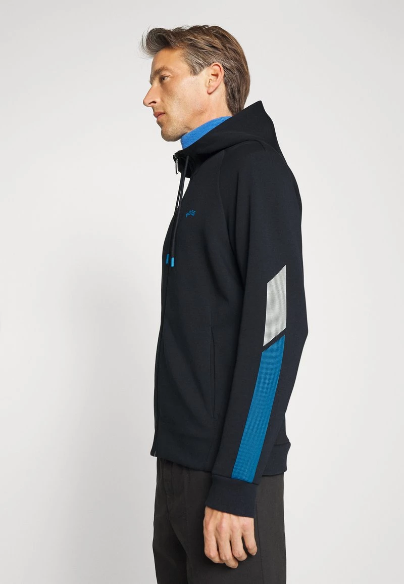 BOSS SAGGY - Sudadera Con Cremallera - Dark Blue, Hombre 3 BOSS SAGGY - Sudadera Con Cremallera - Dark Blue, Hombre - Imagen 3