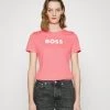 BOSS ELOGO - Camiseta Estampada - Medium Pink, Mujer