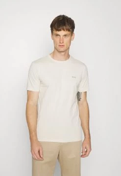 BOSS Camiseta Básica - Open White, Hombre