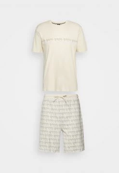 BOSS RELAX SHORT - Pijama - Light Beige, Hombre
