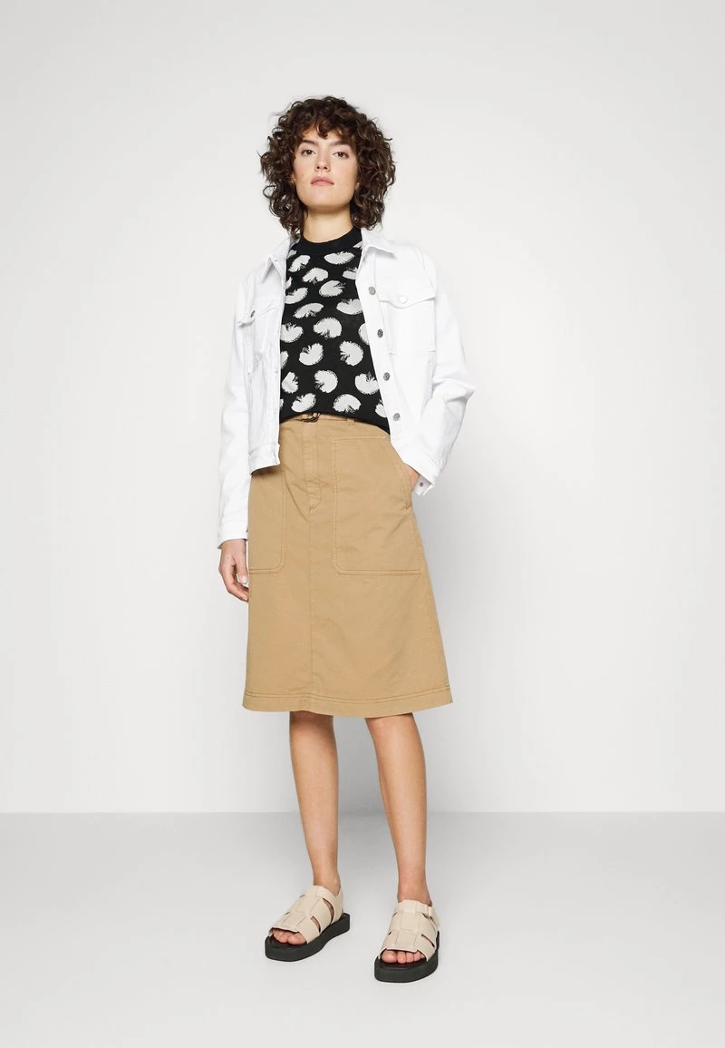 BOSS VEREA - Falda Acampanada - Medium Beige, Mujer 2 BOSS VEREA - Falda Acampanada - Medium Beige, Mujer - Imagen 2