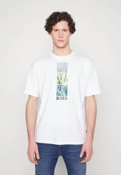 BOSS TETRUE - Camiseta Estampada - Natural, Hombre