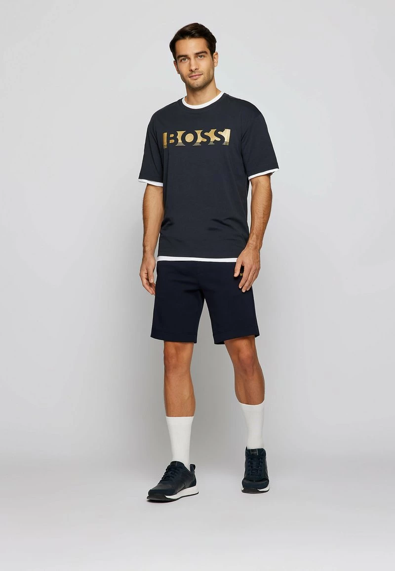 BOSS Camiseta Estampada - Dark Blue, Hombre 2 BOSS Camiseta Estampada - Dark Blue, Hombre - Imagen 2