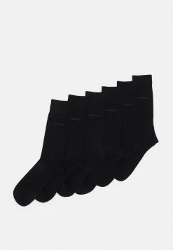 BOSS 6 PACK - Calcetines - Black, Hombre