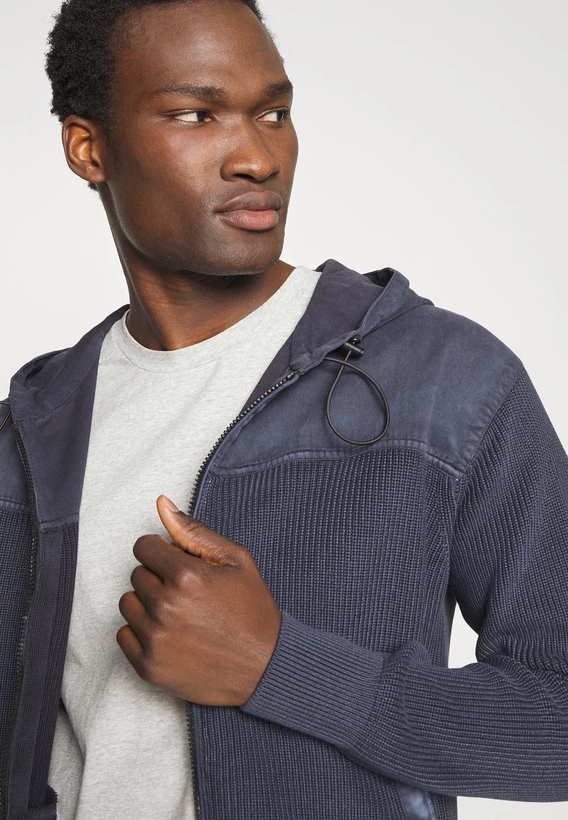 BOSS ALYBOMERS - Chaqueta De Punto - Dark Blue, Hombre 4 BOSS ALYBOMERS - Chaqueta De Punto - Dark Blue, Hombre - Imagen 4