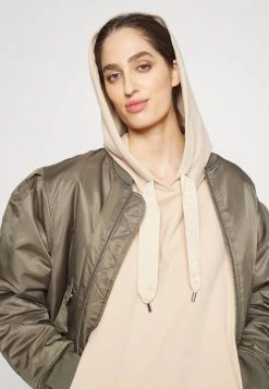 BOSS ESANDRA - Sudadera - Light Beige, Mujer -Outlet BOSS Tienda cf74a8fc2f6b4824a003ccaf2b4deaaa