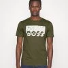 BOSS THINKING - Camiseta Estampada - Open Green, Hombre