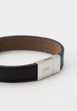 BOSS ESSENTIALS - Pulsera - Black/silver-coloured, Hombre -Outlet BOSS Tienda d2473bfcb9f84187aefaef25e5584666