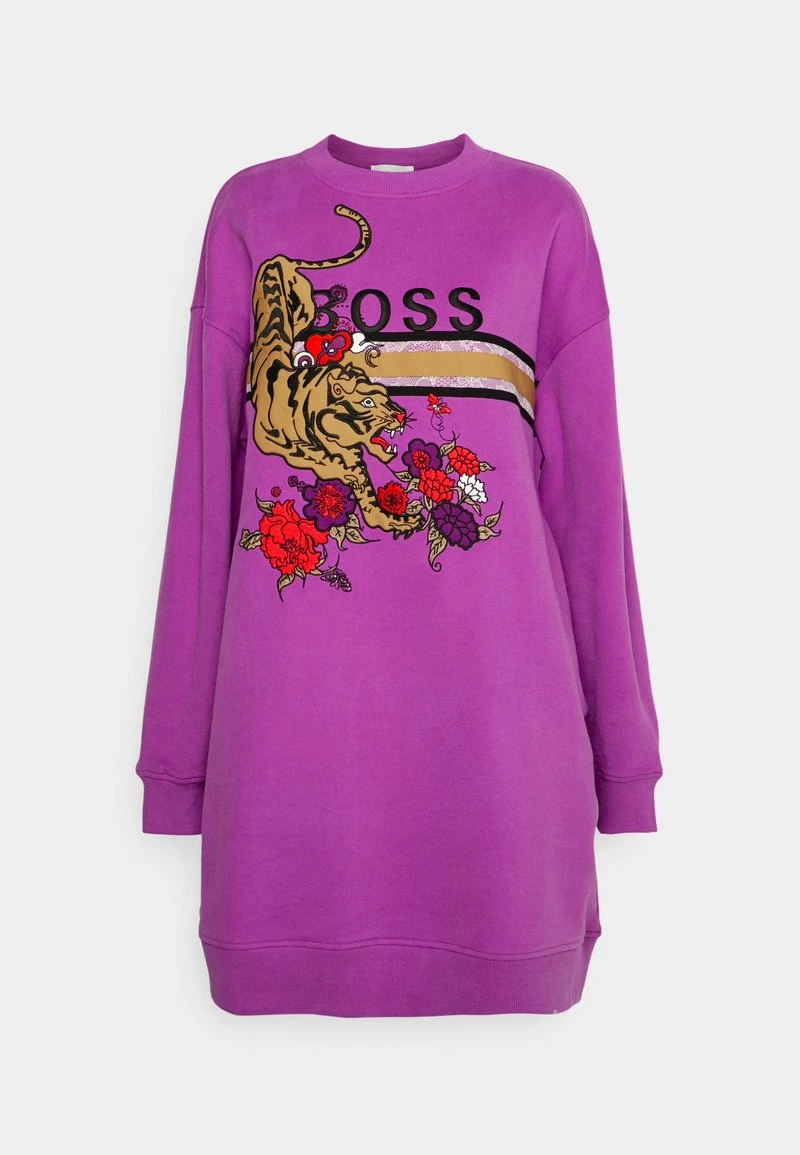 BOSS ELABINA - Vestido Informal - Bright Purple, Mujer 6 BOSS ELABINA - Vestido Informal - Bright Purple, Mujer - Imagen 6