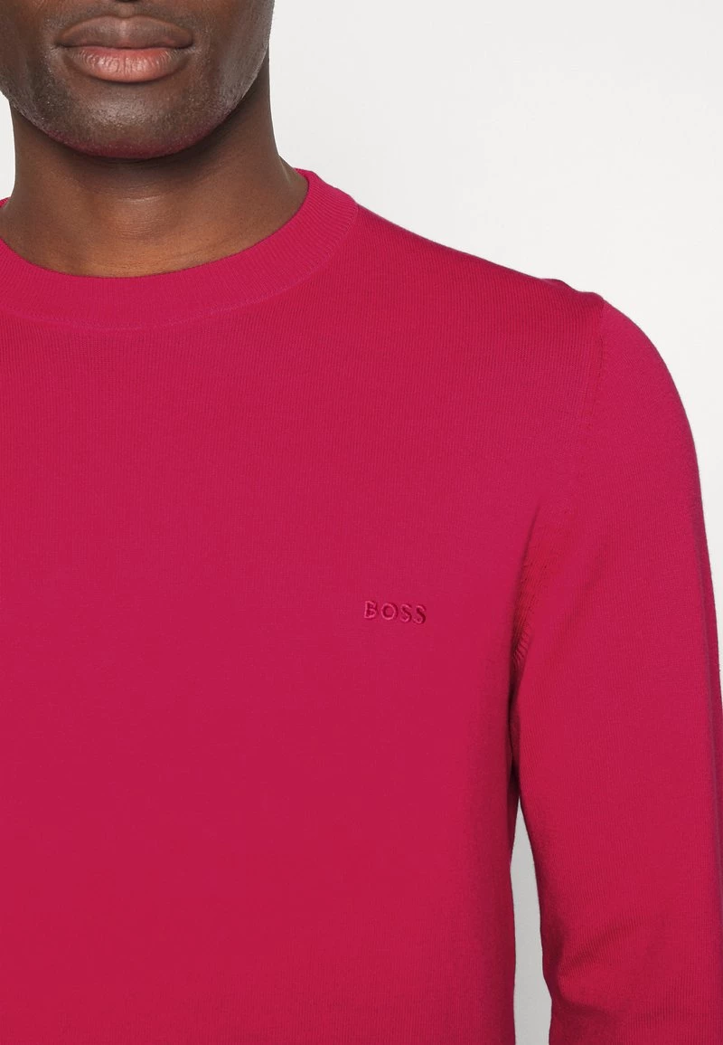 BOSS PACAS - Jersey De Punto - Dark Pink, Hombre 6 BOSS PACAS - Jersey De Punto - Dark Pink, Hombre - Imagen 6