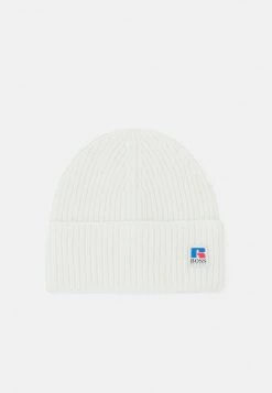 Boss X Russell Athletic HATS - Gorro - Open White, Hombre