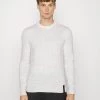 BOSS AKTARU - Jersey De Punto - Open White, Hombre