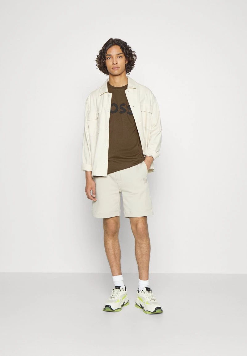 BOSS Thinking - Camiseta Estampada - Dark Green, Hombre 2 BOSS Thinking - Camiseta Estampada - Dark Green, Hombre - Imagen 2