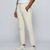 BOSS Pantalones Deportivos - Open White, Hombre