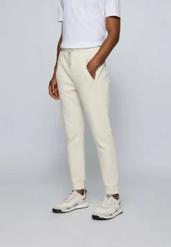 BOSS Pantalones Deportivos - Open White, Hombre