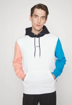 BOSS COLOUR BLOCK - Jersey Con Capucha - White, Hombre -Outlet BOSS Tienda d5c609ec23c1464193852b21e0d18906