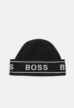 BOSS ULFINO SET UNISEX - Bufanda - Black, Unisexo -Outlet BOSS Tienda d65fef4a1bad4a16a984317f27a37b55