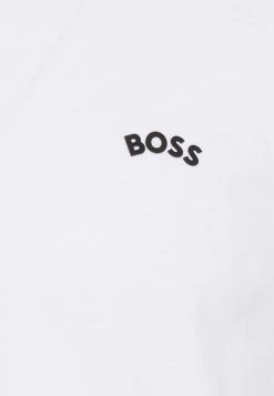 BOSS TEE CURVED - Camiseta Básica - White, Hombre -Outlet BOSS Tienda d736a546cad64725b26bbba1e6bed9e5