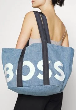 BOSS DEVA TOTE - Bolso Shopping - Bright Blue, Mujer
