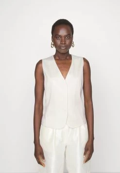 BOSS JEVESTA - Chaleco - Open White, Mujer