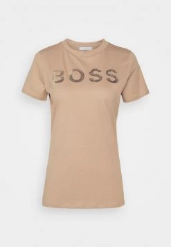 BOSS ELOGO - Camiseta Estampada - Open Beige, Mujer 10 BOSS ELOGO - Camiseta Estampada - Open Beige, Mujer -Outlet BOSS Tienda d97708da6a1041aeb875e8c3bc8f5dea