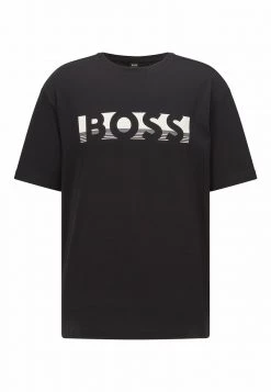BOSS TEE - Camiseta Estampada - Black, Hombre
