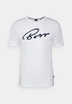 BOSS TIBURT - Camiseta Estampada - White, Hombre -Outlet BOSS Tienda dbcb6bdec9074bbb8fe9adb9a00fb5f3