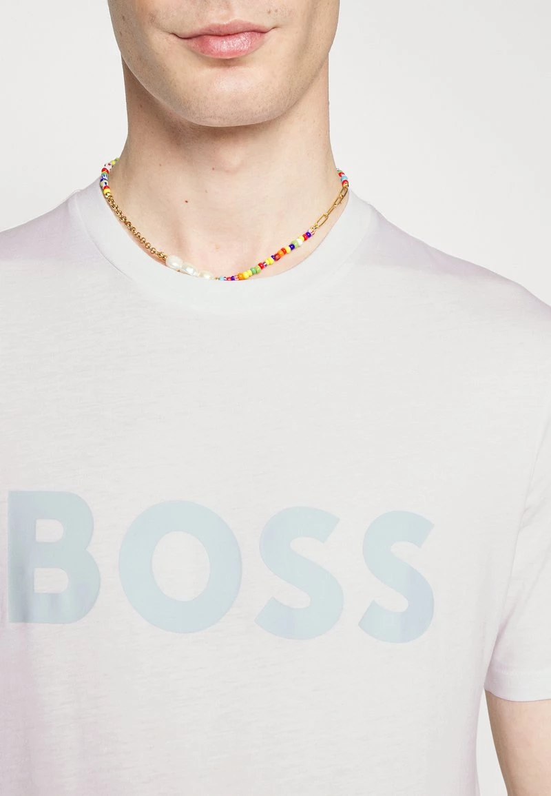 BOSS TIBURT - Camiseta Estampada - Weiss, Hombre 6 BOSS TIBURT - Camiseta Estampada - Weiss, Hombre - Imagen 6
