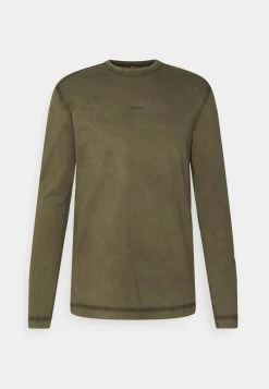 BOSS TOKKSLONG - Camiseta De Manga Larga - Dark Green, Hombre