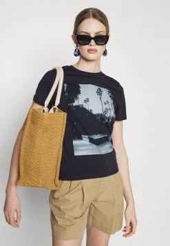 BOSS Camiseta Estampada - Open Blue, Mujer 9 BOSS Camiseta Estampada - Open Blue, Mujer -Outlet BOSS Tienda dd7b91645a774691ac854847a9bece11