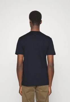 BOSS TEE CURVED - Camiseta Básica - Dark Blue, Hombre -Outlet BOSS Tienda de9d7f3b0c7944fe8acbef7b6aace0a4