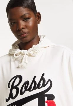 BOSS ERAISY - Jersey Con Capucha - Soft Cream, Mujer -Outlet BOSS Tienda def461c3d4ba4479b56ce2850df85c69