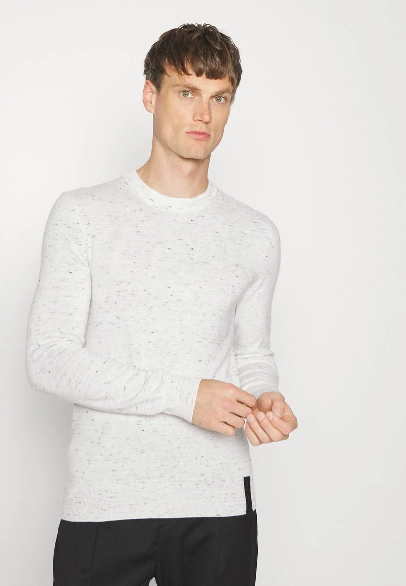 BOSS AKTARU - Jersey De Punto - Open White, Hombre 4 BOSS AKTARU - Jersey De Punto - Open White, Hombre - Imagen 4