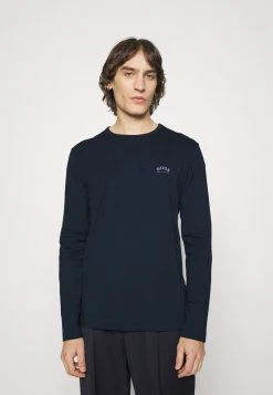 BOSS TOGN CURVED - Camiseta De Manga Larga - Navy, Hombre