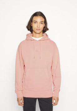 BOSS WEFADEHOODY - Sudadera - Light Pastel Red, Hombre