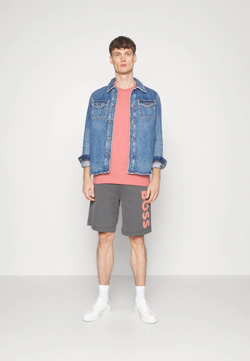 BOSS THOMPSON - Camiseta Básica - Open Pink, Hombre 2 BOSS THOMPSON - Camiseta Básica - Open Pink, Hombre - Imagen 2