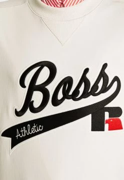 Boss X Russell Athletic ERAISA - Sudadera - Soft Cream, Mujer -Outlet BOSS Tienda e49b1e4ffbae4b3882a03f8644b3f722