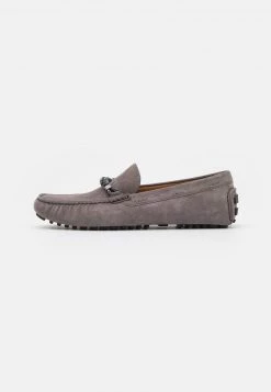 BOSS DRIVER - Mocasines - Dark Grey, Hombre