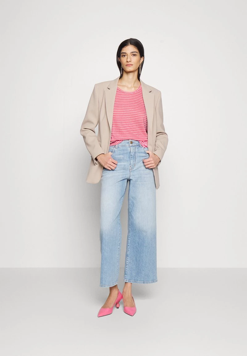 BOSS EDILA STRIPED - Camiseta Estampada - Open Miscellaneous, Mujer 2 BOSS EDILA STRIPED - Camiseta Estampada - Open Miscellaneous, Mujer - Imagen 2