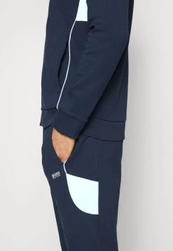 BOSS TRACKSUIT SET - Jersey Con Capucha - Navy, Hombre -Outlet BOSS Tienda e6cdf8eb6c0e41e596137f7a38fb558c