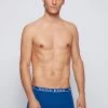 BOSS TRUNK 3 PACK - Culotte - Open Blue, Hombre